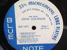 JOHN COLTRANE Blue Train LP Blue Note Ear RVG Mono New York USA label