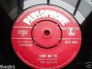 Beatles Love Me Do. Original 1962 red label without M.I.G.B wording  V/G plus