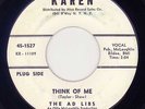 AD LIBS, Northern Soul, Think of Me, VG+, Karen 45-1527