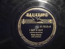 BABY ROSE MARIE I Got a Guy BLUEBIRD 7515 Jazz 78 RPM / V++