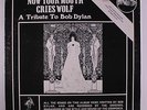 ORIGINAL MARAUDERS: Now Your Mouth Cries Wolf - A Tribute To Bob Dylan LP (prod