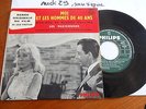 MOI ET LES HOMMES DE 40 ANS RARE EP OST CLAUDE BOLLING LES PARISIENNES PHILIPS