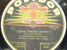 (R) PRIHODA VASA 78rpm Violin  Germ.Polydor 66058 Caprice Viennois/Indian Lament