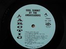  THE AMBASSADORS SOUL SUMMIT LP RECORD ONLY EX+ RARE 