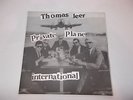 THOMAS LEER PRIVATE PLANE / INTERNATIONAL 7ins SINGLE 1978 COMPANY/OBLIQUE
