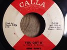 GENE BURKS You Got It / You Don't Love Me 45   Calla northern soul EX