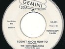 NORTHERN SOUL The Constellations I Didn't Know How To PROMO 45 EX cond 1968