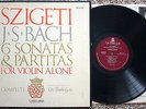 GRAIL Szigeti Plays Bach, Complete Solo Works (1955, Vanguard BG 627/9, 3xLP)