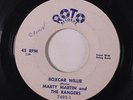 MARTY MARTIN: Boxcar Willie / There Goes The Sun 45 (wol) rare Country