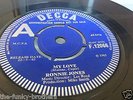 RONNIE JONES MY LOVE HAMMOND MOD DANCER DECCA 1965 DEMO EXC/EXC