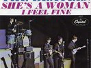 THE BEATLES-I Feel Fine/She's a Woman US picture sleeve Capitol 45