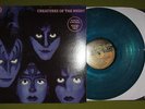 KISS Creatures Of The Night RARE VINNIE COVER Brazil Version BLUE VINYL RARE