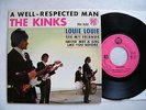 EP 7' THE KINKS- A WELL RESPECTED MAN (FRANKREICH) TOP CONDITION  IN MINT (-)