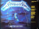 ?METALLICA ?– Ride The Lightning LP THRASH METAL HEAVY Cliff Burton Megadeth