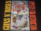 Guns N' Roses rare '87 1st press LP Appetite For Destruction  banned robot cover