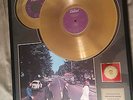 The Beatles Gold Album Record LP Abbey Road Framed
