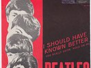 BEATLES I Should Have Known Better RARE *RED* VARIATION Sweden 45 swedish p/s