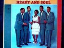 THE CLEFTONES- HEART AND SOUL,MONO,DEEP GROOVE,ORIGINAL,GEE RECORDS,1ST LP
