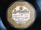 78rpm ROSÉ QUARTET - SCHUBERT Andante+Scherzo - PATHE