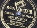 78-HILLBILLY-MORRIS BROS.-SALTY DOG BLUES/SOMEBODY LOVES U DARLIN' on RCA