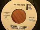Soul 45 - Big Dee Irwin - You Satisfy My Needs I Wanna Stay Right Here... Rotate