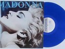 MADONNA - TRUE BLUE Rare 1986 BLUE VINYL LP w/Poster *NEAR MINT*
