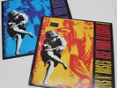 GUNS’N’ROSES: USE YOUR ILLUSION 1 & 2 – 4 x LP UK 1st Pressings – HEAVY METAL