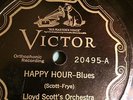 HARLEM 1920s JAZZ Lloyd SCOTT Vi 20495 Happy Hr Blues/Symphonic Scronch E