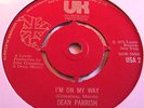 DEAN PARRISH   I'M ON MY WAY ** UK UK 45