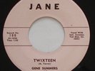 HEAR Rockabilly GENE SUMMERS & HIS REBELS Twixteen/I'll Never Be Lonely JANE 45