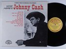JOHNNY CASH Now Here's SUN LP VG+/VG++