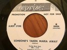 Soul 45 Albert Stone Don't Believe Him, Donna Someone's Taken Marie Away Reprise