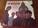 The Who Sings My Generation LP, Rare Mono Press, Decca DL 4664, Clean