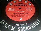 Foo Fighters Rare Promo Flexi Cardstock Two-Headed Dog Single Sonic Highways