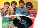 ORIGINAL 1967 STEREO THE BEATLES SGT PEPPERS VINYL LP CAPITOL 2653 VERY RARE