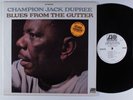 CHAMPION JACK DUPREE Blues from the Gutter ATLANTIC LP NM wlp