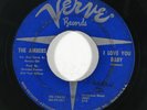 Northern Soul 45 AMBERS I Love You Baby/Now I'm In Trouble on Verve