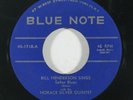 Jazz 45 BILL HENDERSON & HORACE SILVER Senor Blues/Tippin' on Blue Note