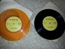 VASELINE TIGERS rare 1980 UK DIY SYNTH / PUNK PRIVATE YELLOW VINYL  & BLACK ALSO