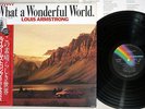 LOUIS ARMSTRONG WHAT A WONDERFUL WORLD MCA VIM-28601 Japan OBI Vinyl LP