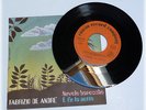 Fabrizio de André  NUVOLE BAROCCHE - E FU LA NOTTE 45 giri / 7''  disco CAMPIONE