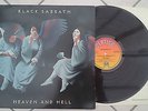 BLACK SABBATH - HEAVEN AND HELL 1ST PRESS 1980 VERTIGO 9102 752 VG+/VG+