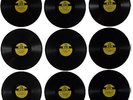HANK WILLIAMS 9 MGM 78rpm records as Hank Williams & Luke the Drifter