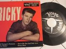 1957 ROCKABILLY 45 EP RICKY NELSON BARNEY KESSEL on VERVE & PICTURE SLEEVE