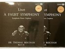 ASD 317/8 W/g orig BEECHAM - LISZT a faust symphony, orpheus HMV 2xLPs NM