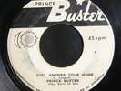 PRINCE BUSTER - GIRL ANSWER YOUR NAME/SUNSHINE WITH MY GIRL