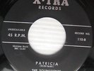 THE YOUNGTONES Patricia / By the Candleglow ORIG. X-TRA 110 DooWop 45 CC91 HEAR