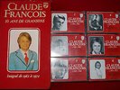 Claude François 10 ans de chansons coffret 6 K7 intégral 1962 à 1972