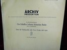 Bach Cello Suite 6 Enrico Mainardi Archiv 14061 APM