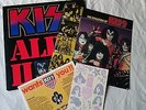 KISS - ALIVE II DOUBLE LIVE VINYL LP 1977 NBLP-7076 BOOKLET TATTOOS P1/P2/P1/P2
